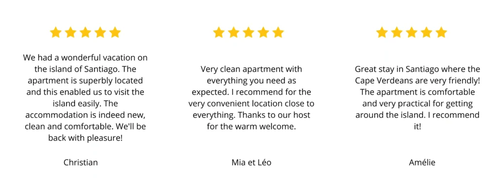 customer reviews and rating of Casabeleza location cape verde